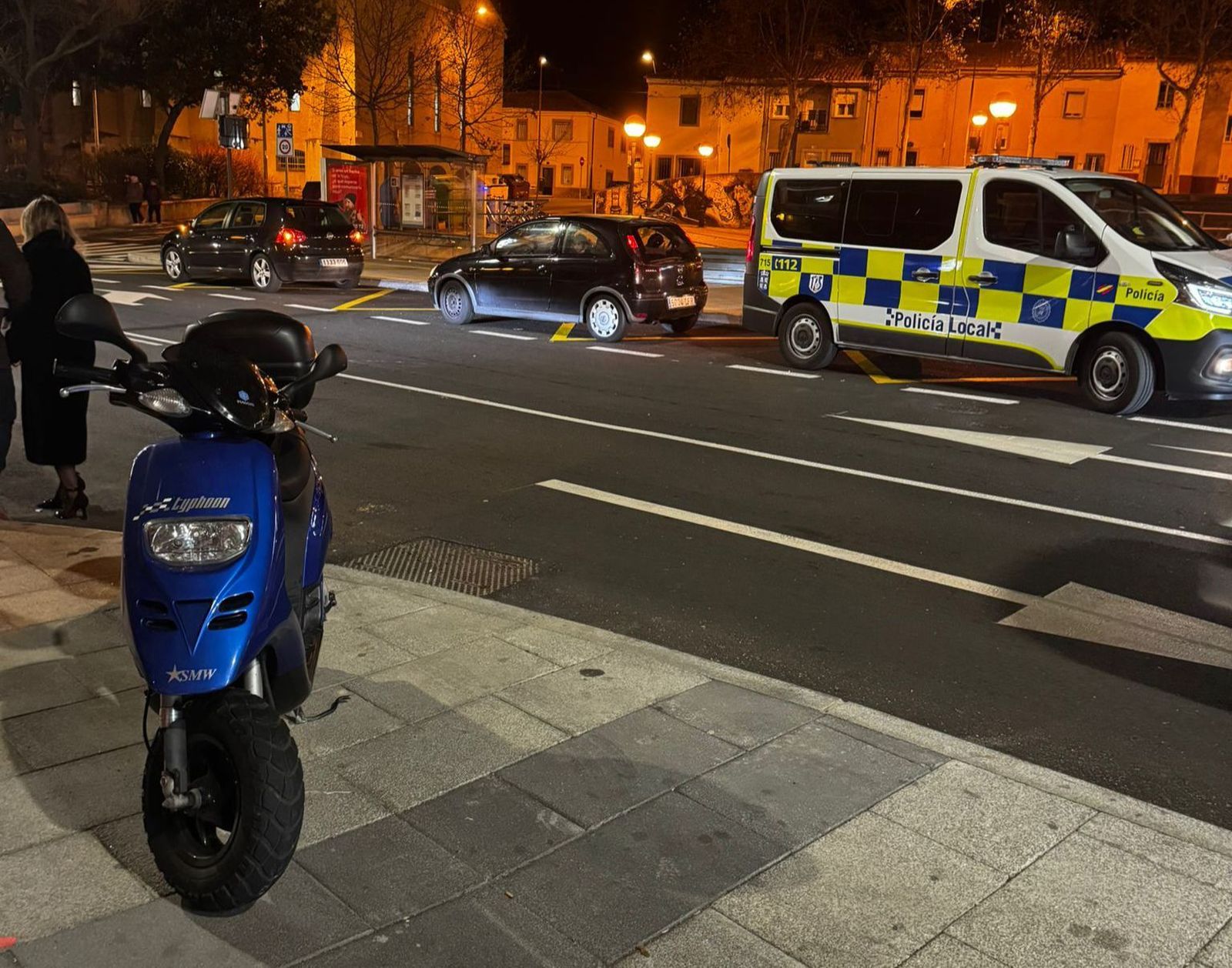 Accidente en la carretera de Ledesma
