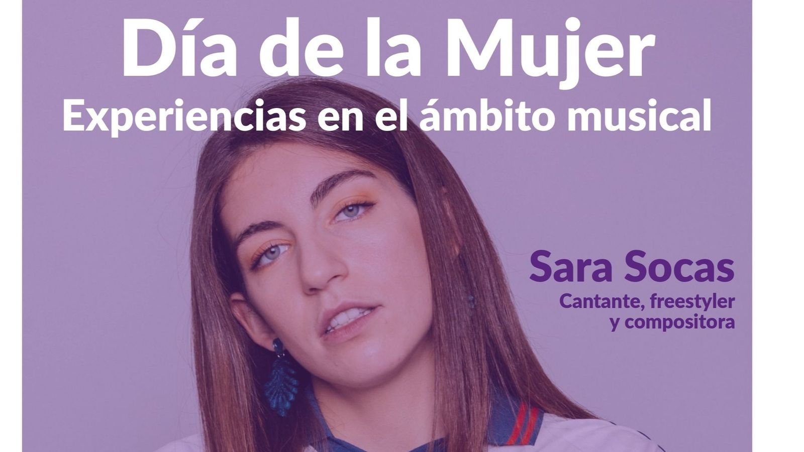 Sara Socas participará en un coloquio en la USAL por el Día Internacional de la Mujer