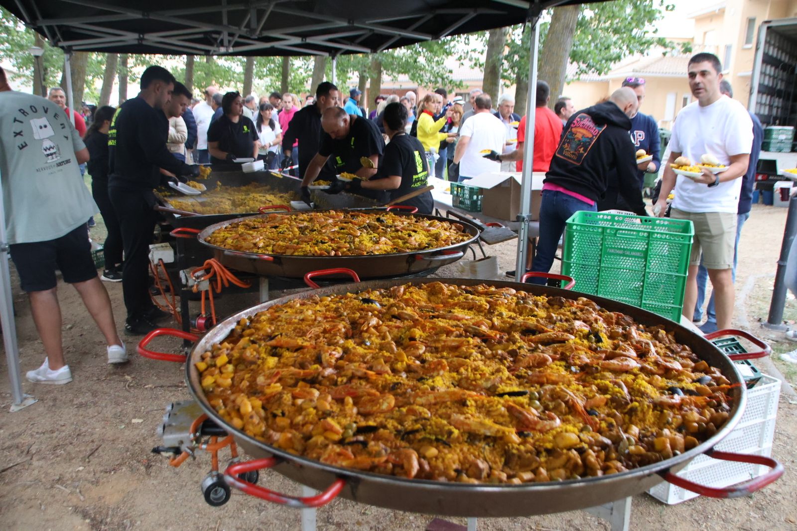 Villoria, paella popular