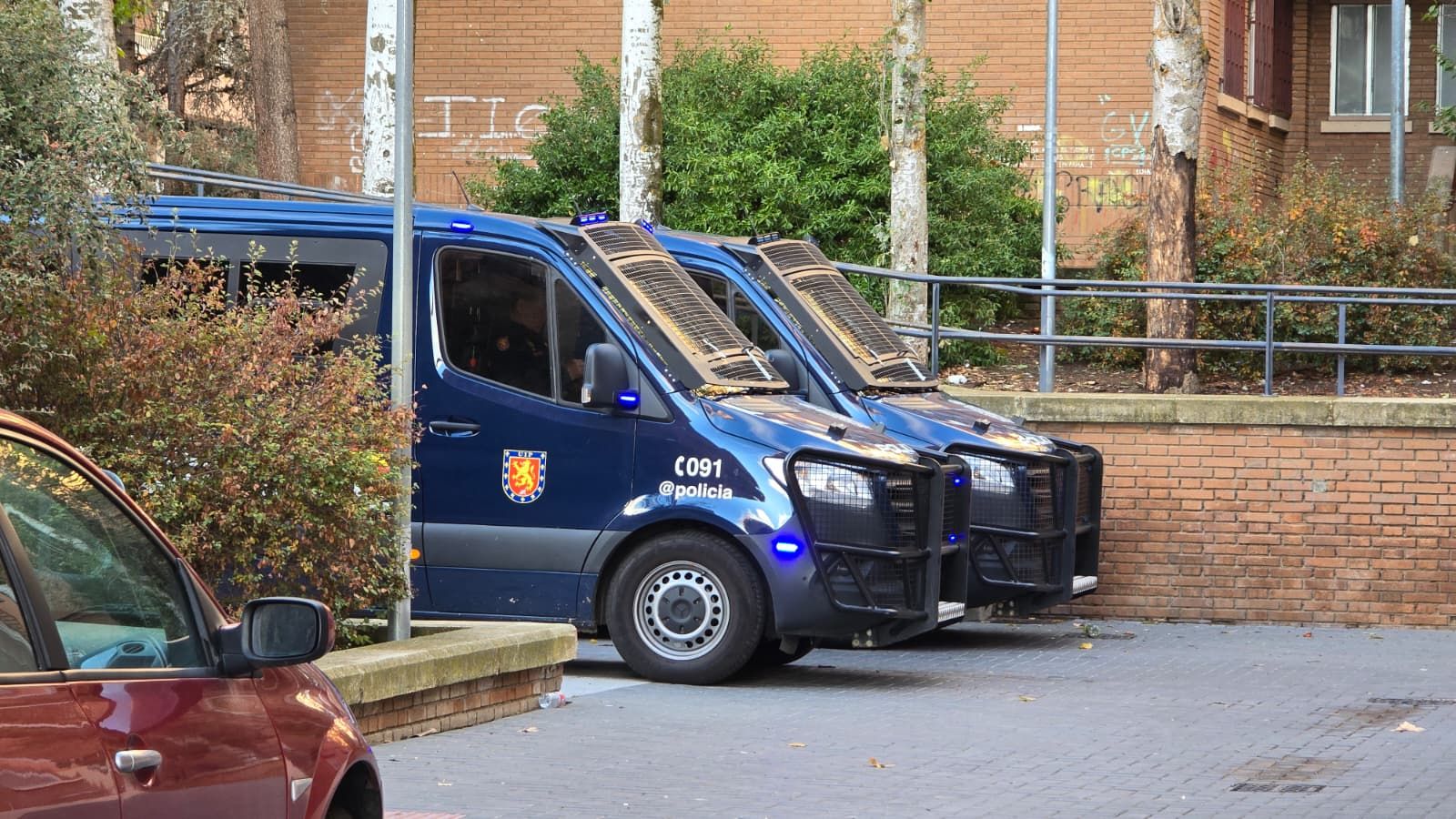 Operación Policía Nacional en Salamanca