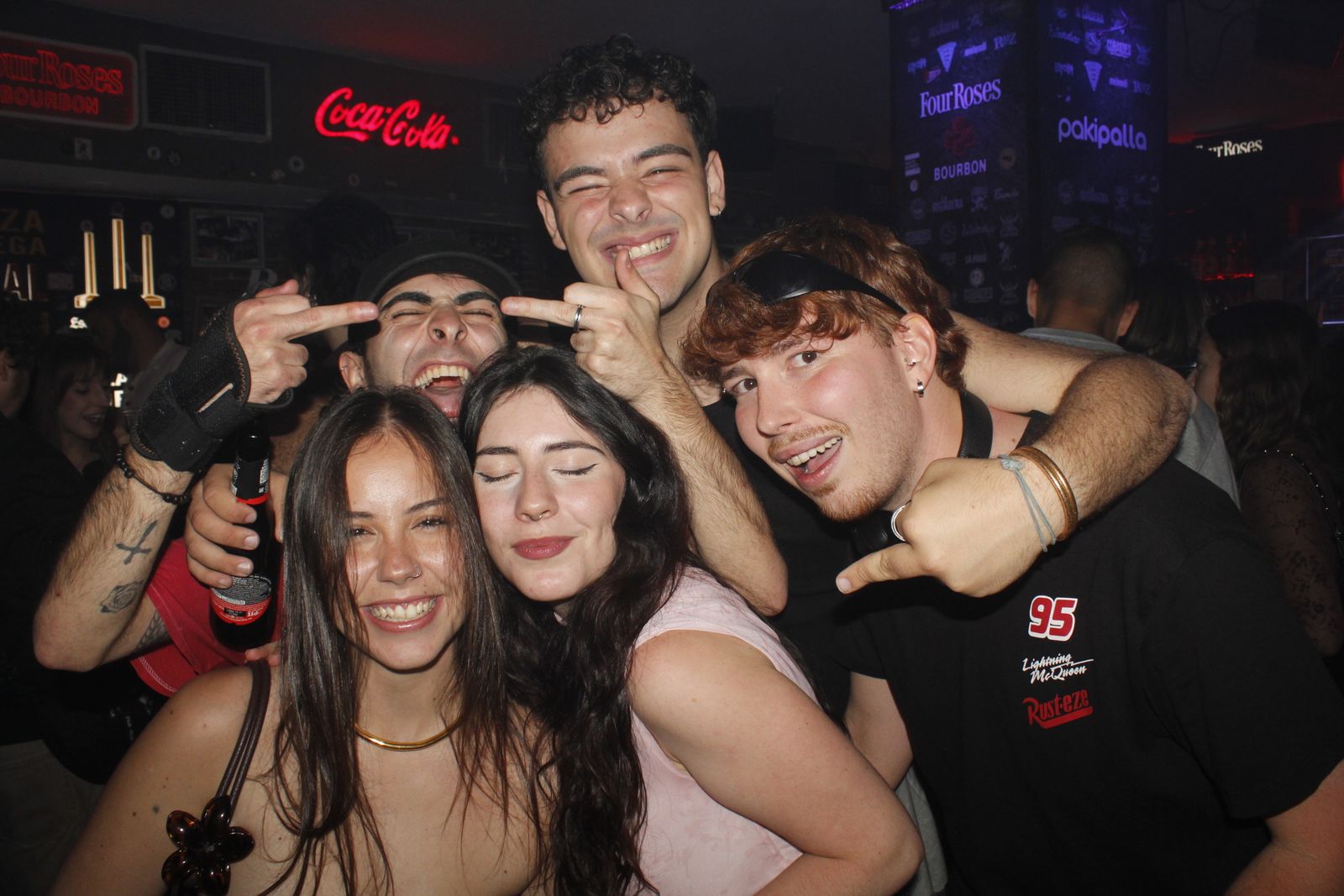 Salamanca de noche, sabado 25 de abril