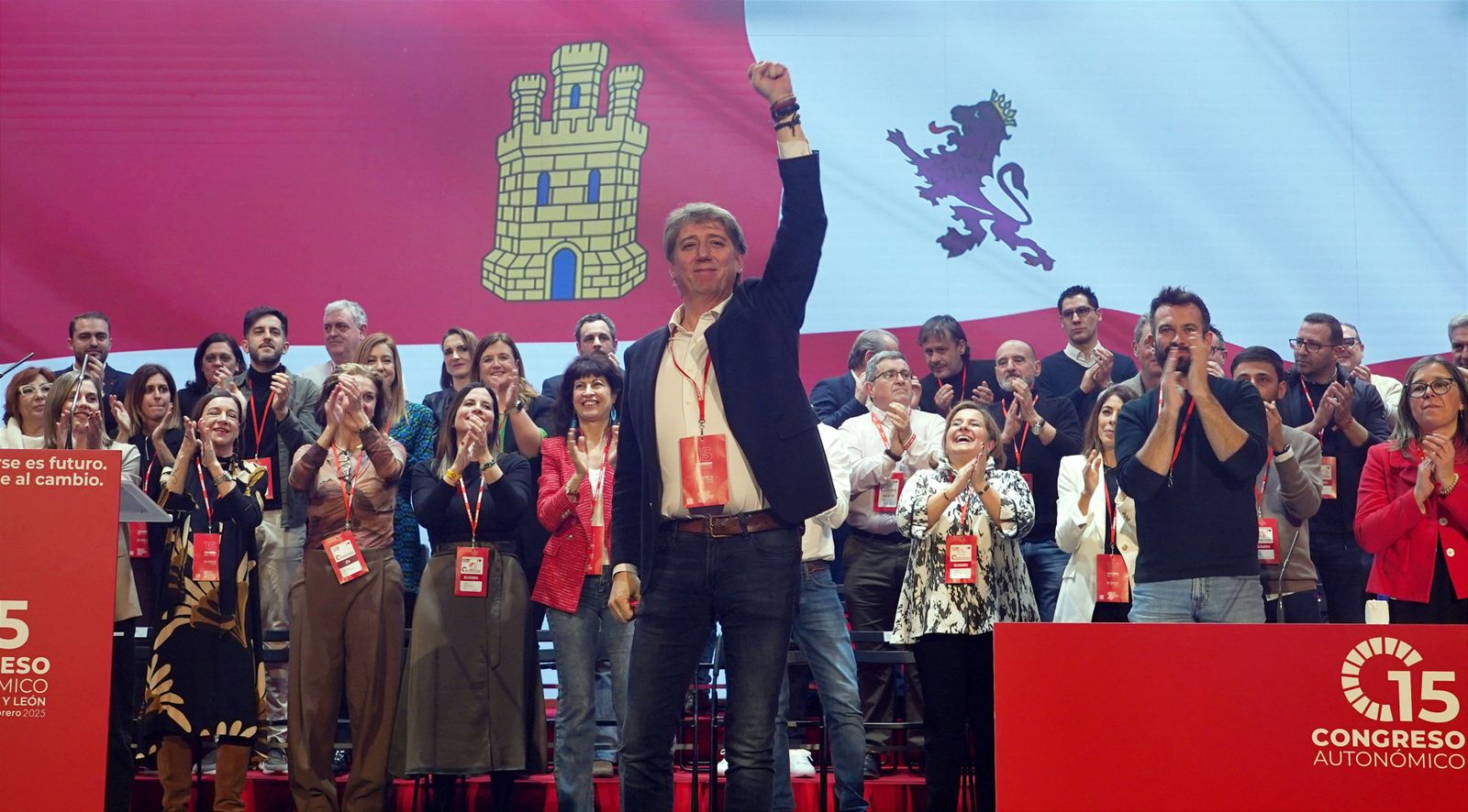 Carlos Martínez, secretario general del PSOE de Castilla y León. ICAL