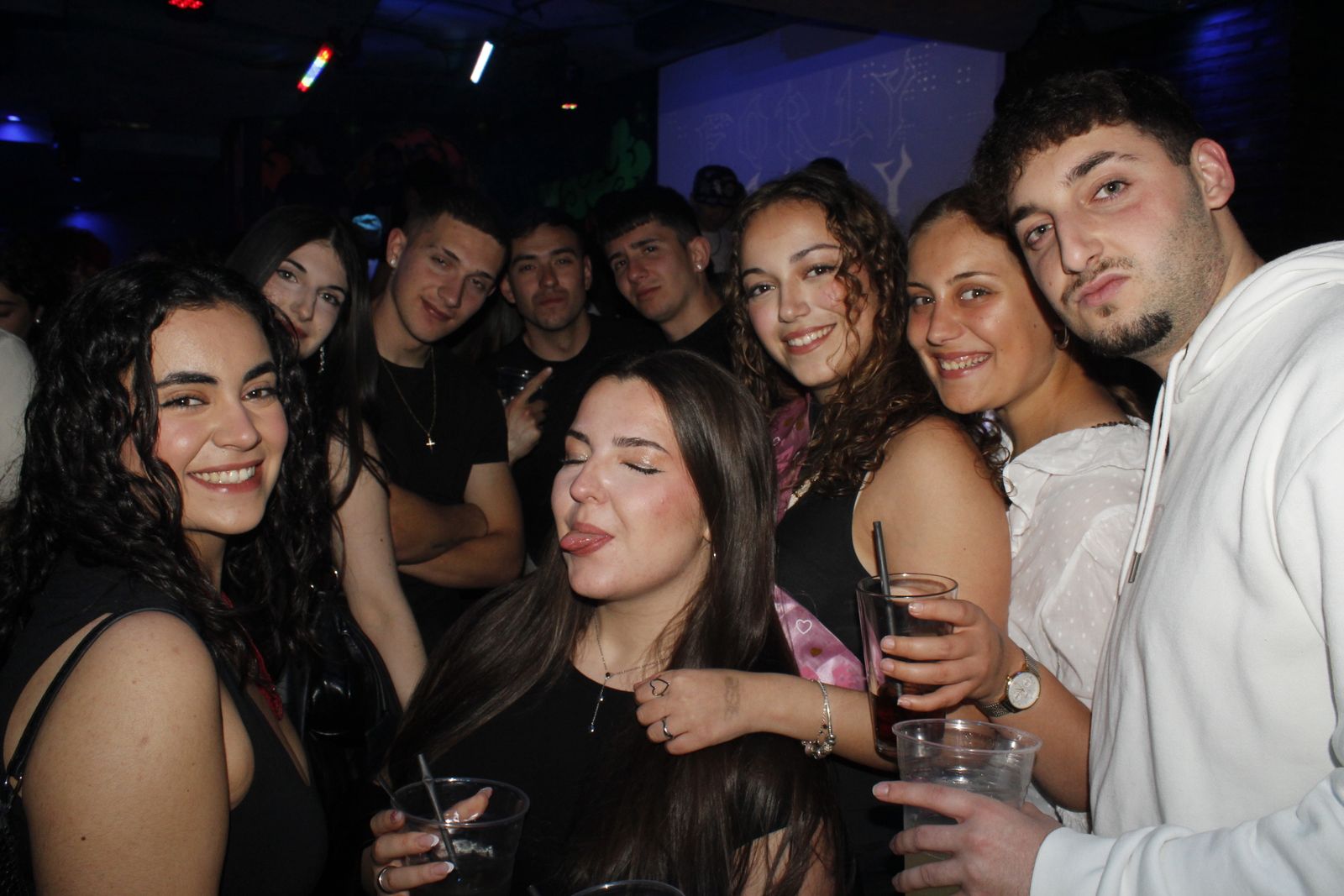 Salamanca de noche, sabado 11 de abril