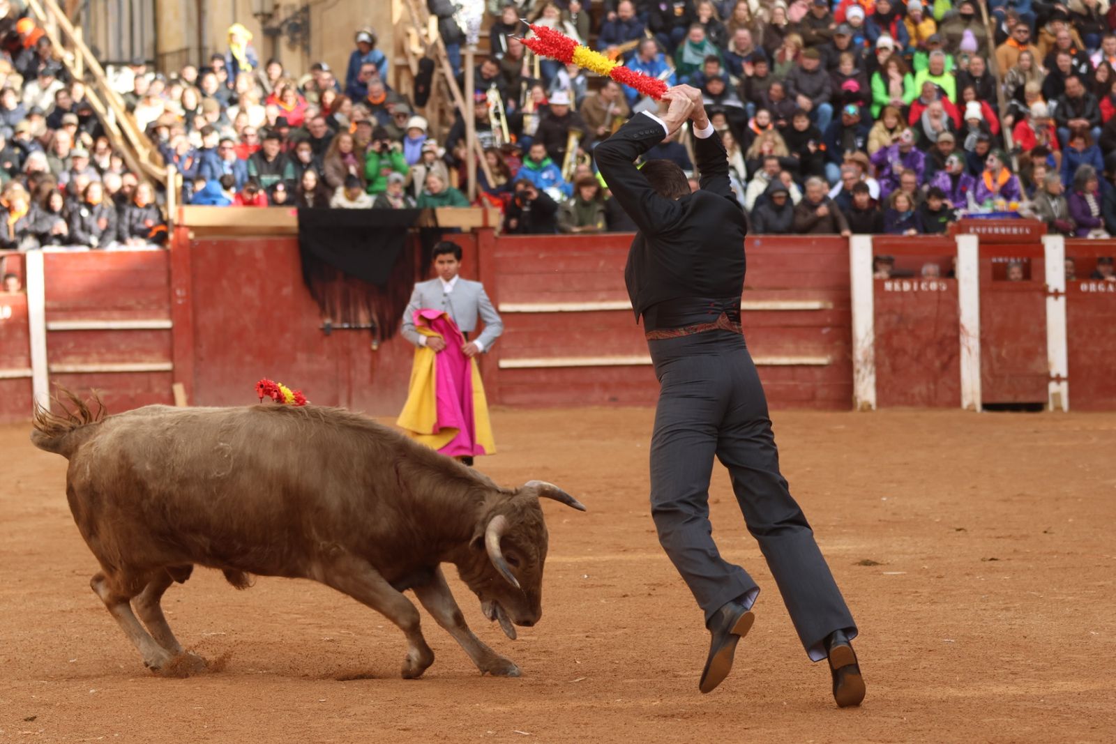 Novillada sin picadores del bolsín taurino y rejones en Ciudad Rodrigo