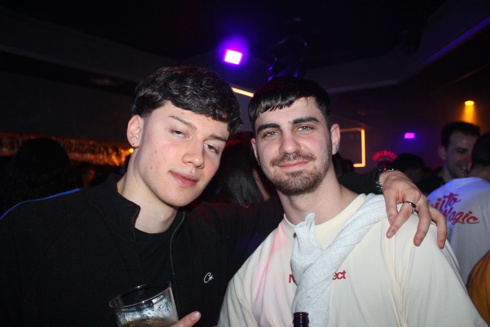 Salamanca de noche, sábado 31 de enero