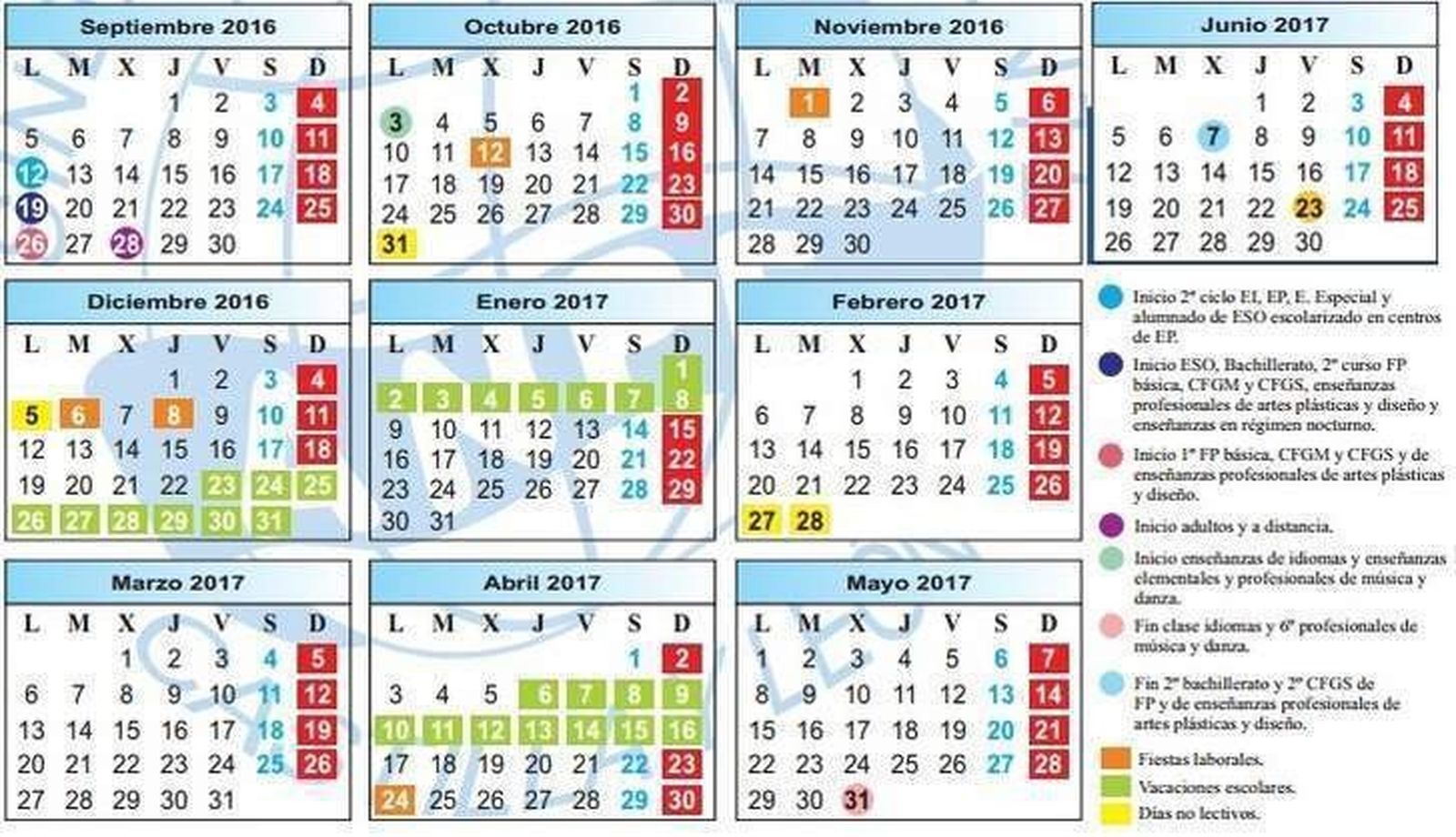 Educación confirma el inicio del próximo curso escolar para el 12 de septiembre