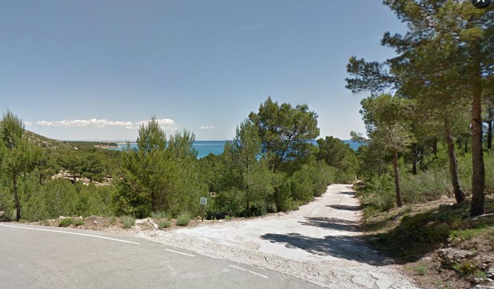 Imagen de Google Maps de un lugar cercano donde ha sido encontrado el cuerpo de un varón