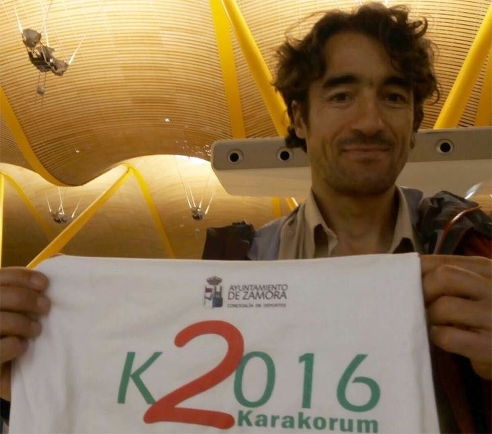 Martín Ramos comienza el reto de conquistar el K2