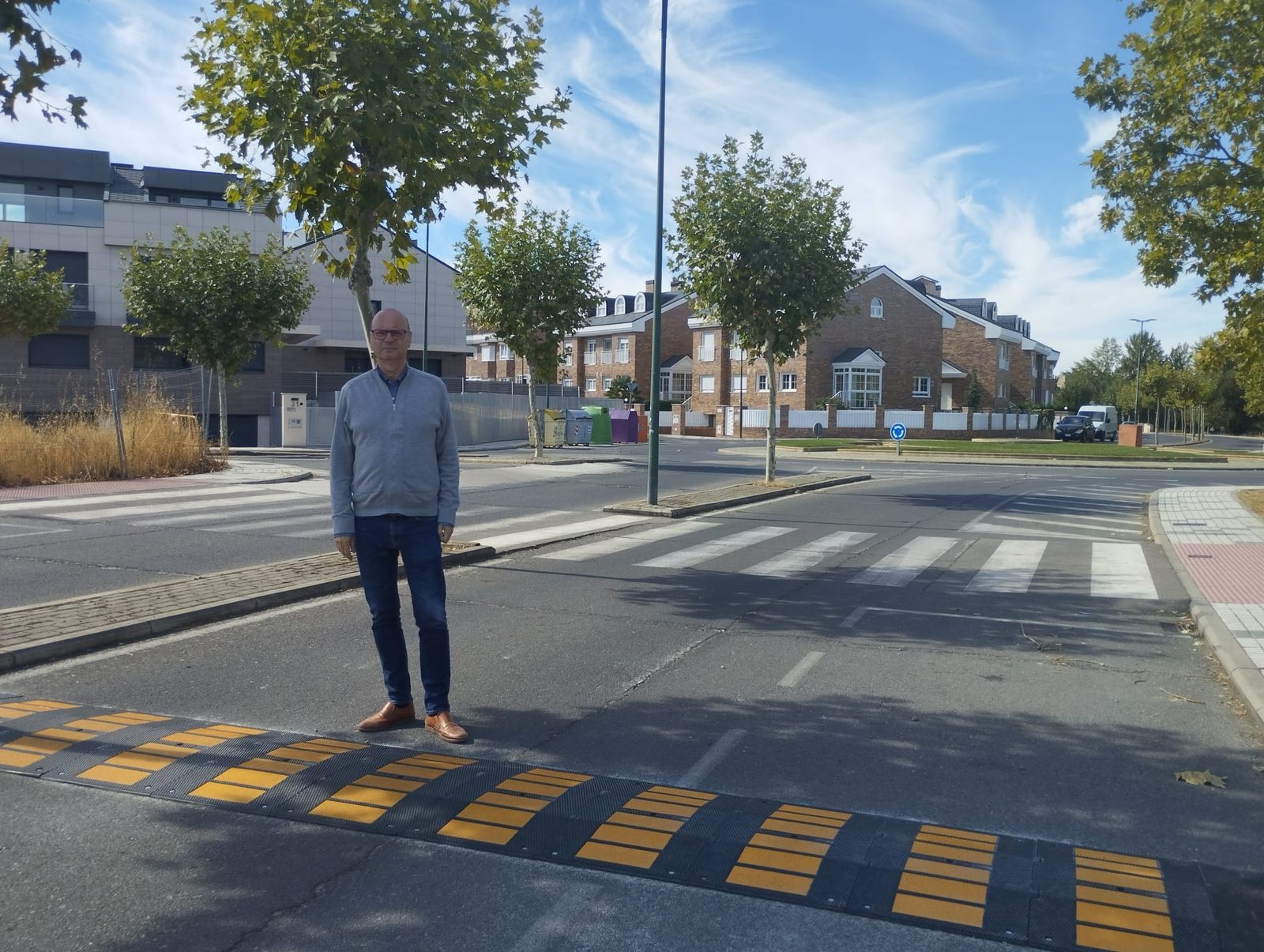 Reductores de velocidad en La Fontana, Santa Marta