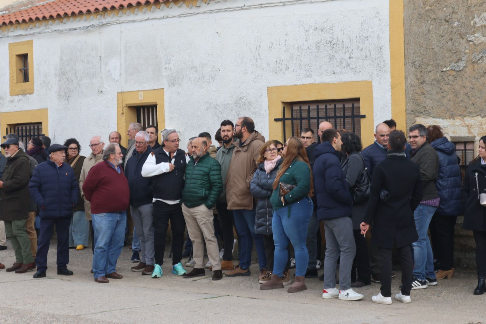 Funeral del empresario Silvestre Sánchez Sierra en Aldearrodrigo