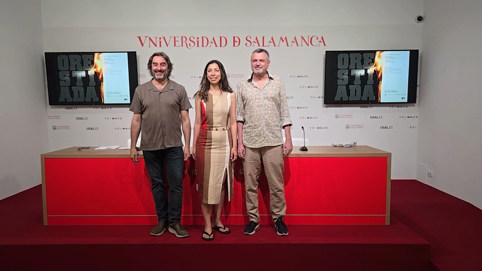 Rueda de prensa para presentar “Las Noches del Fonseca” comienzan con la obra “La Orestíada”