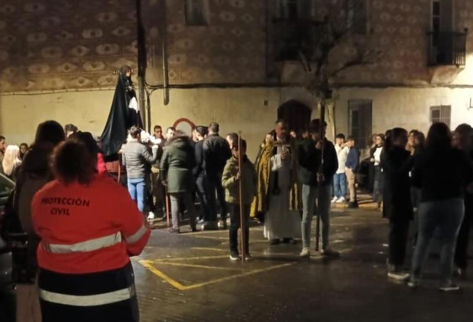 Alba de Tormes en la procesión de La Soledad. Foto: Ayto Alba de Tormes