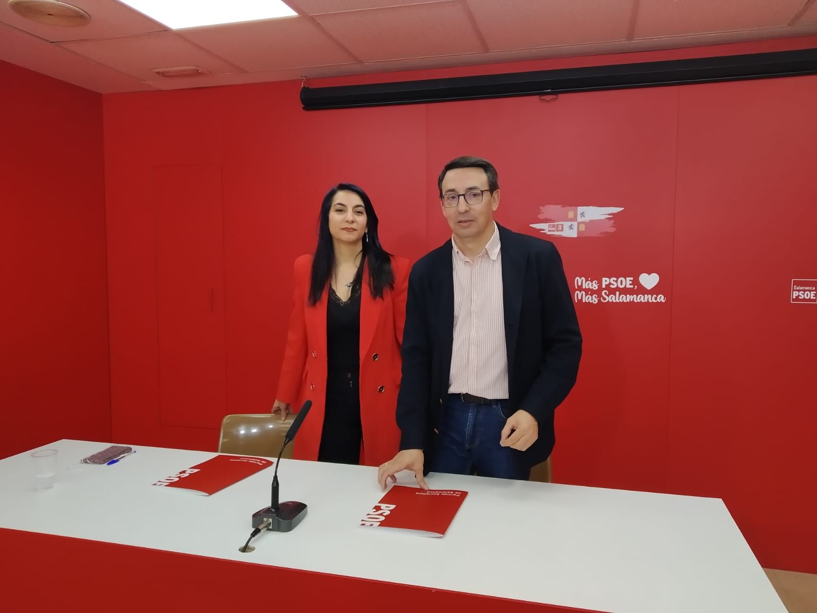 Rueda de prensa PSOE CEO Carbajosa de la Sagrada