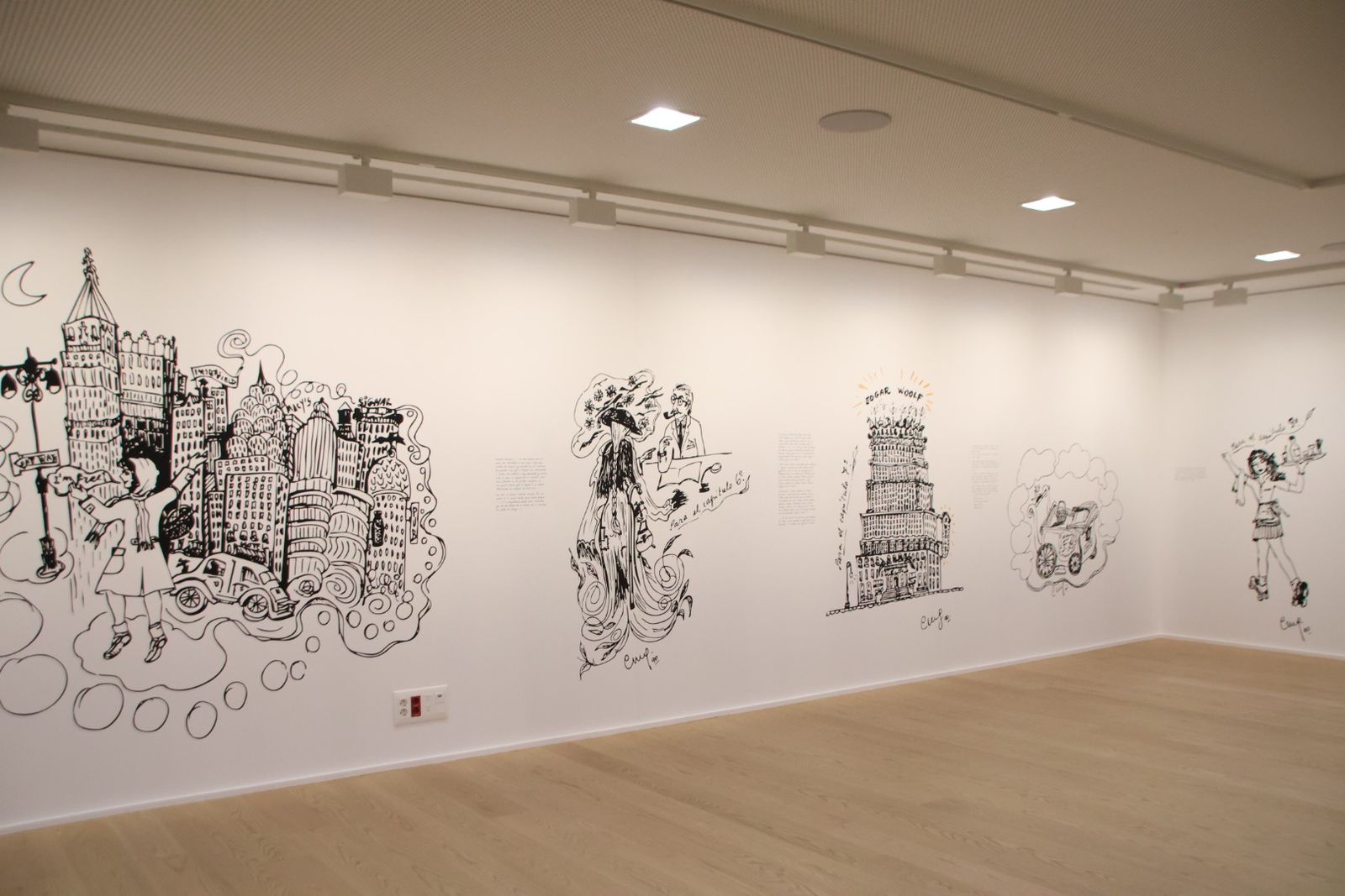  El Servicio de Actividades Culturales de la Universidad de Salamanca presenta la exposición “Caperucita en Manhattan y otros cuentos”