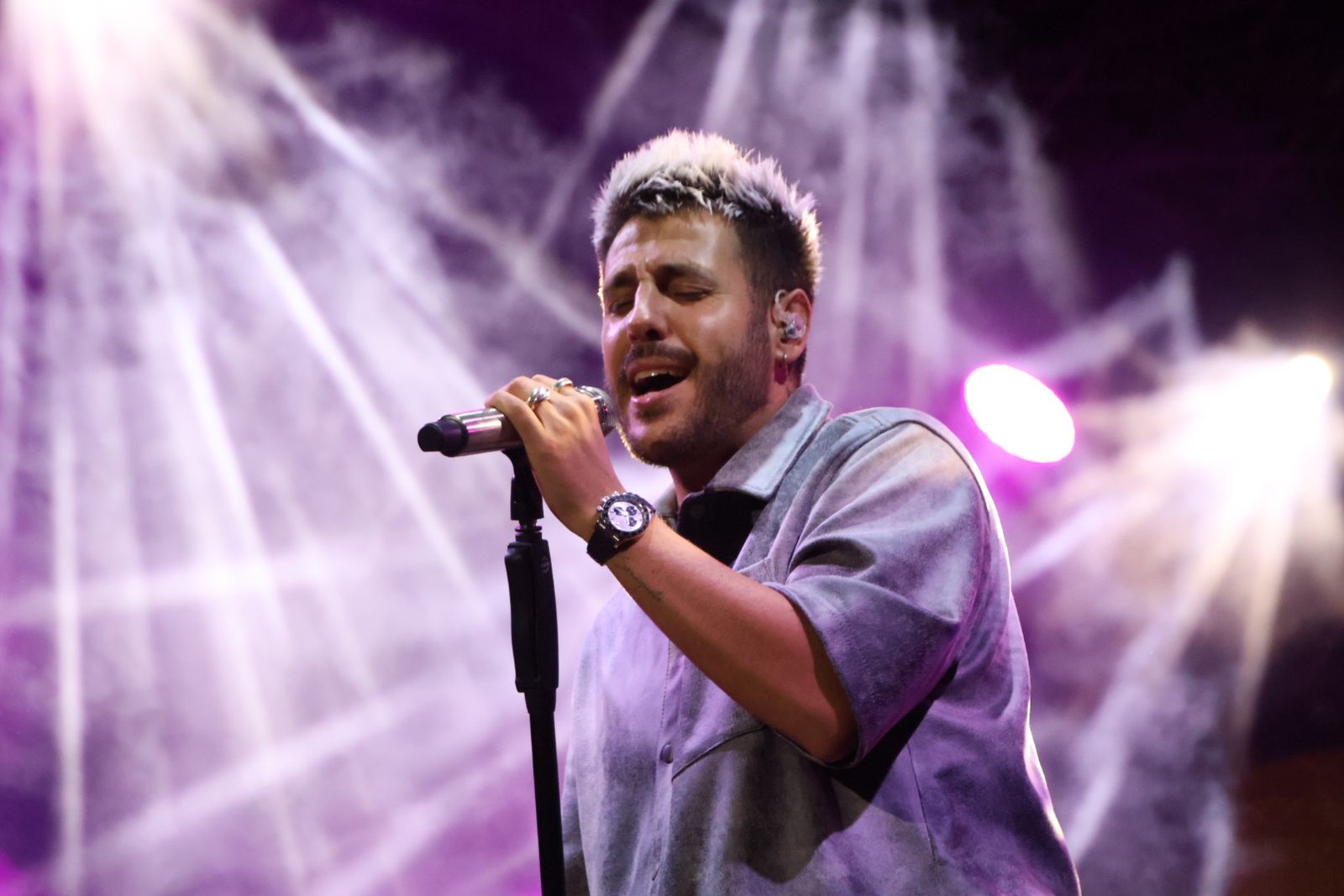 Concierto de Antonio José en la Plaza Mayor