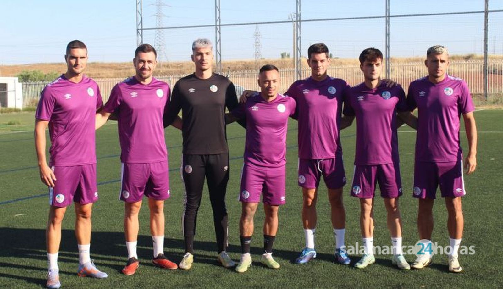 Primer entrenamiento de la pretemporada del Salamanca CF UDS