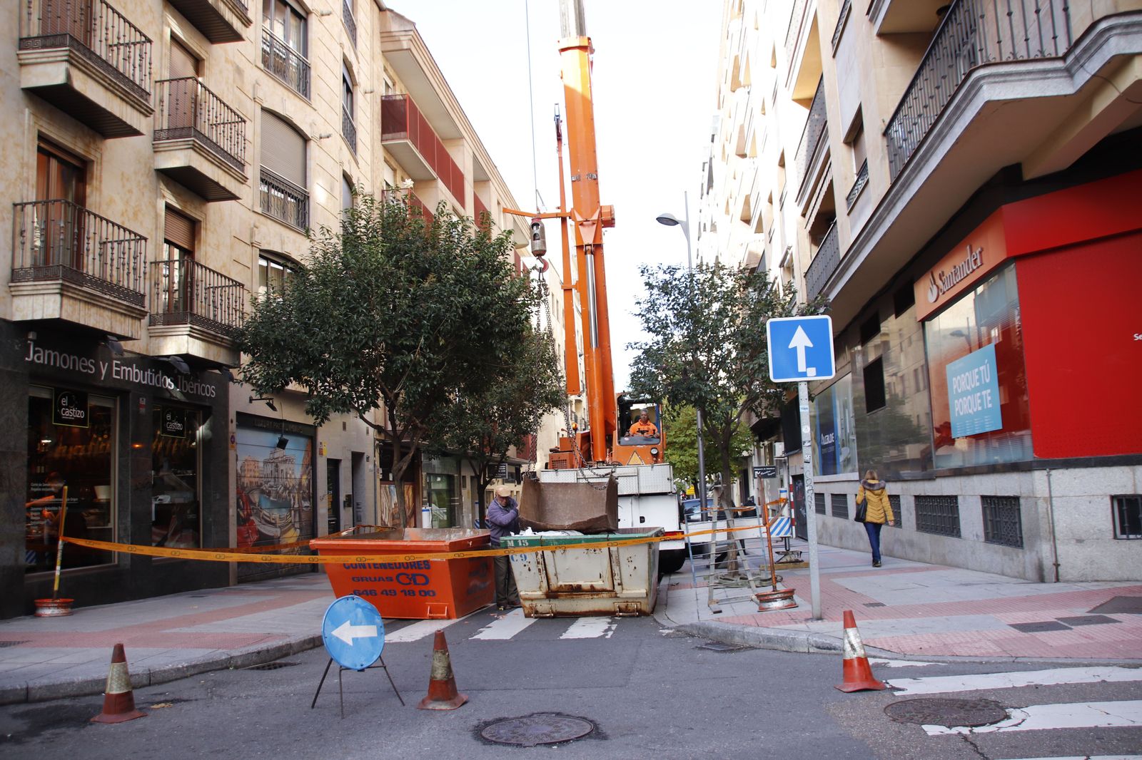 Obras, calles cortadas Obras, calles cortadas