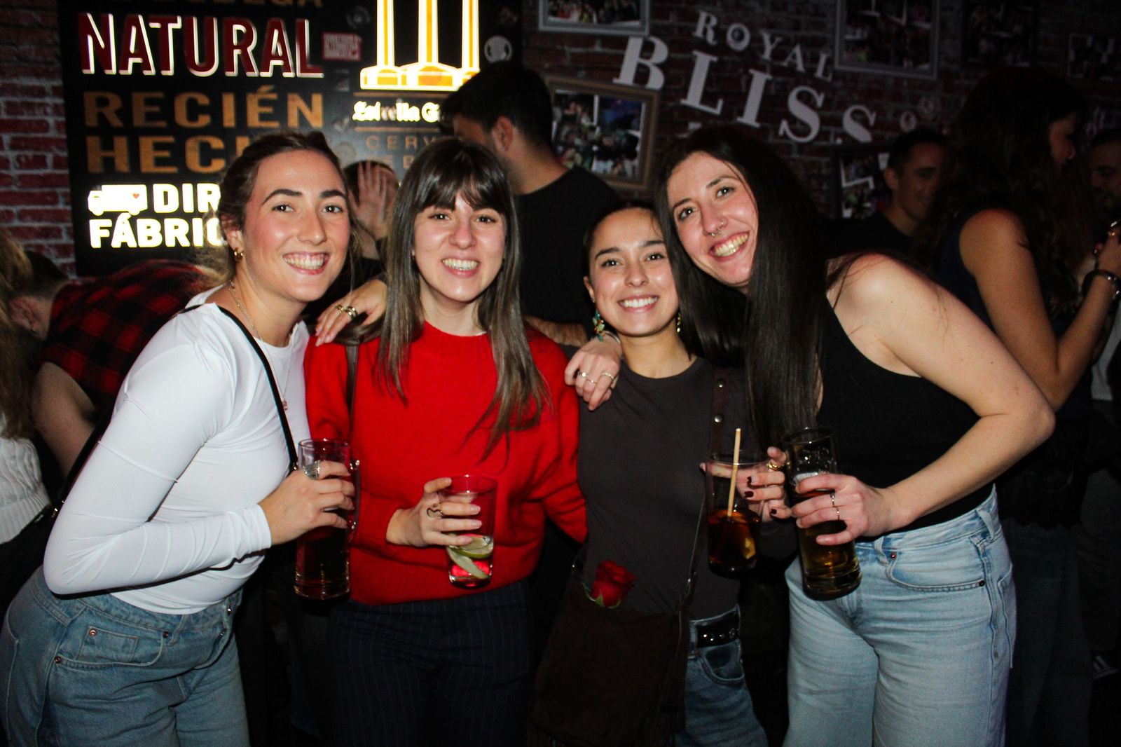Salamanca de noche, sábado 6 de diciembre