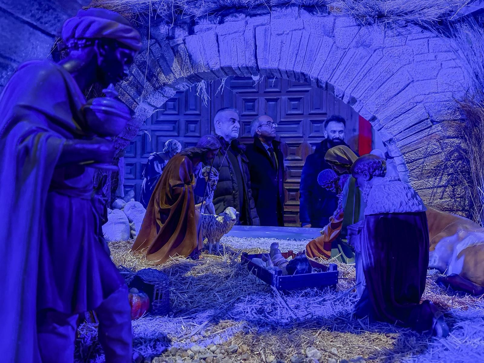 La noche cae en La Magdalena: Zamora despierta ante su belén municipal