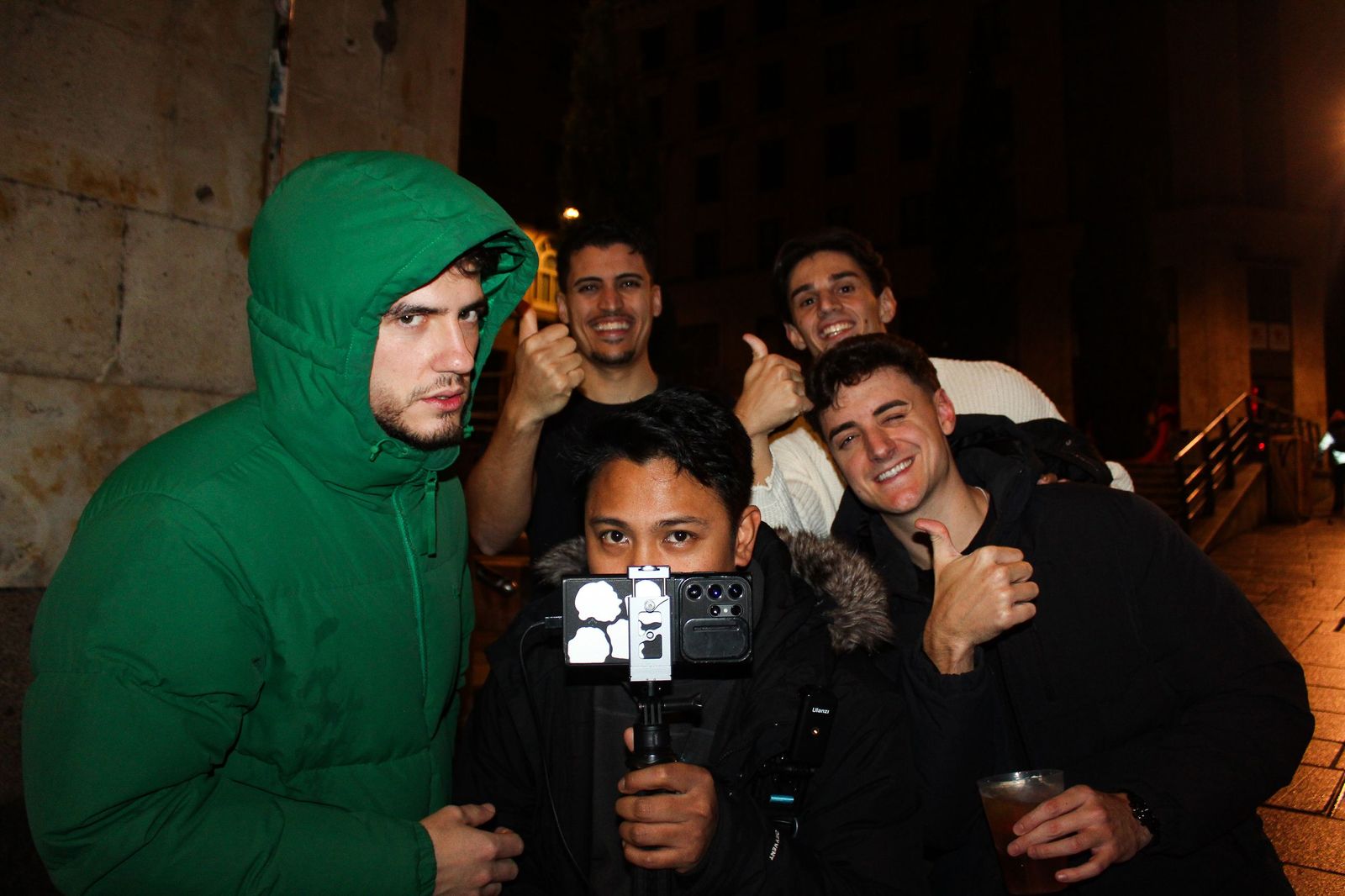 Salamanca de noche, sábado 29 de noviembre