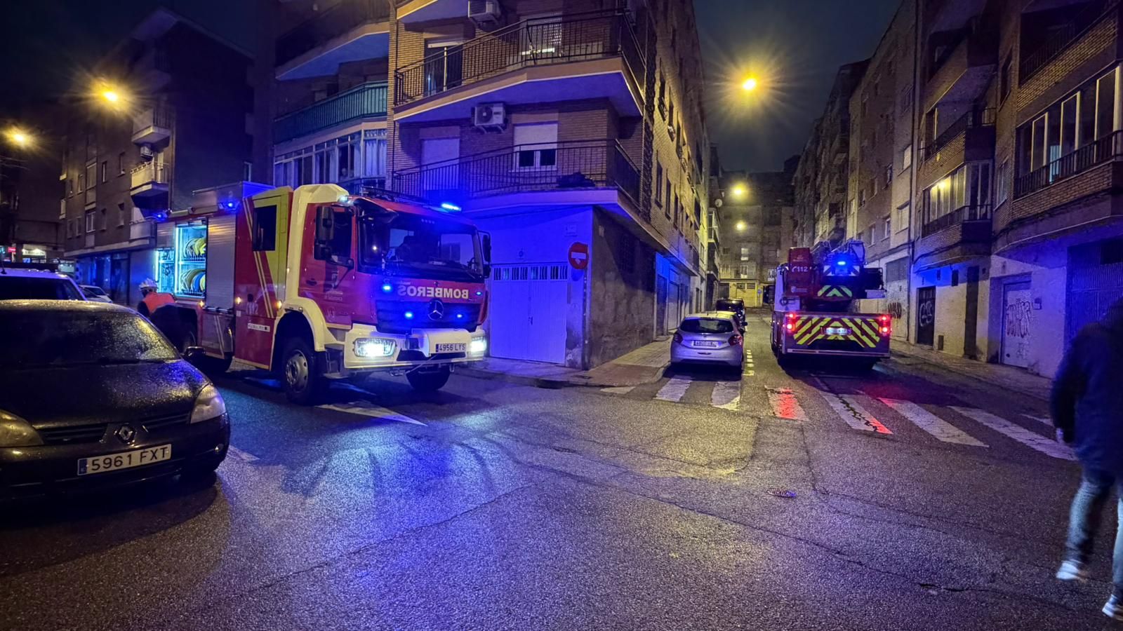 Susto en la calle Argentina por un incendio declarado en una cocina de una vivienda