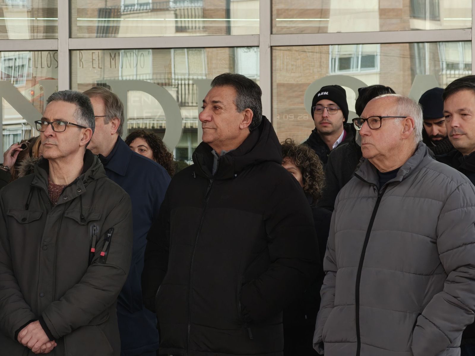 Los trabajadores de Renfe en Salamanca guardan cinco minutos de silencio tras el accidente de Adamuz