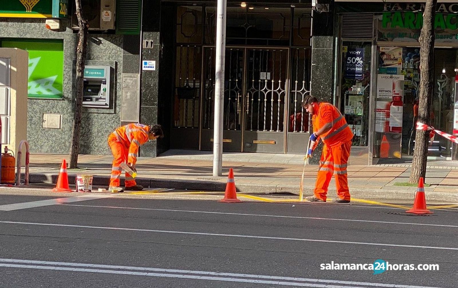 Señalización cargador vehículos eléctricos paseo de la Estación (4 2 2020) (2)