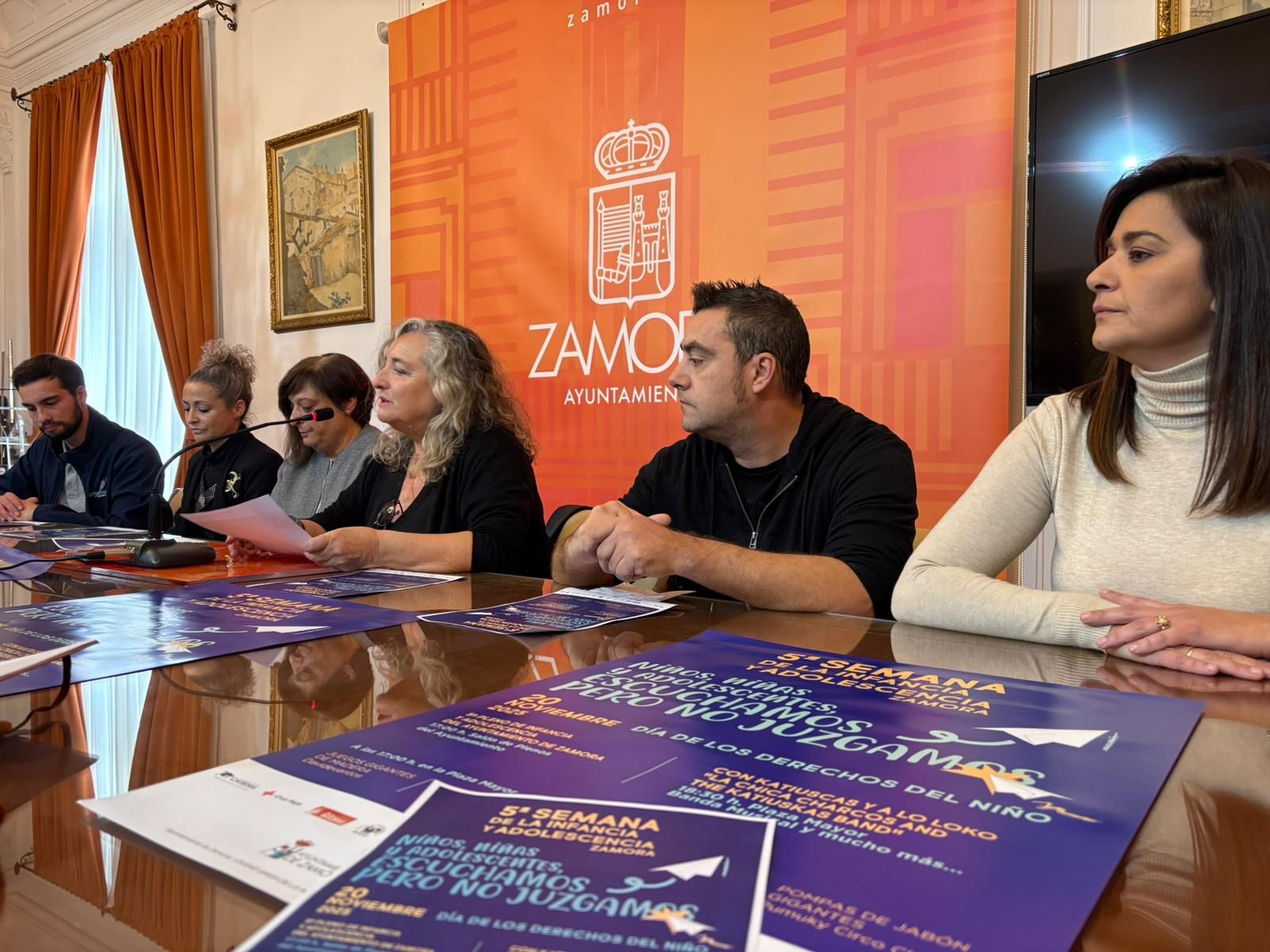 Presentación de actos de la semana de la infancia y la adolescencia