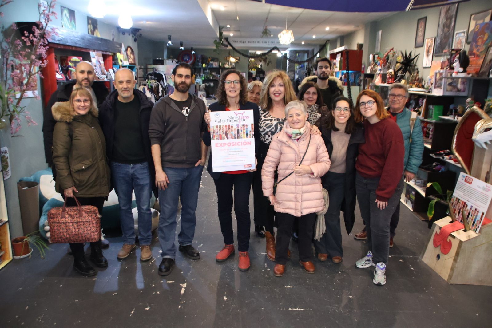 Exposición sobre la infancia de personas transexuales