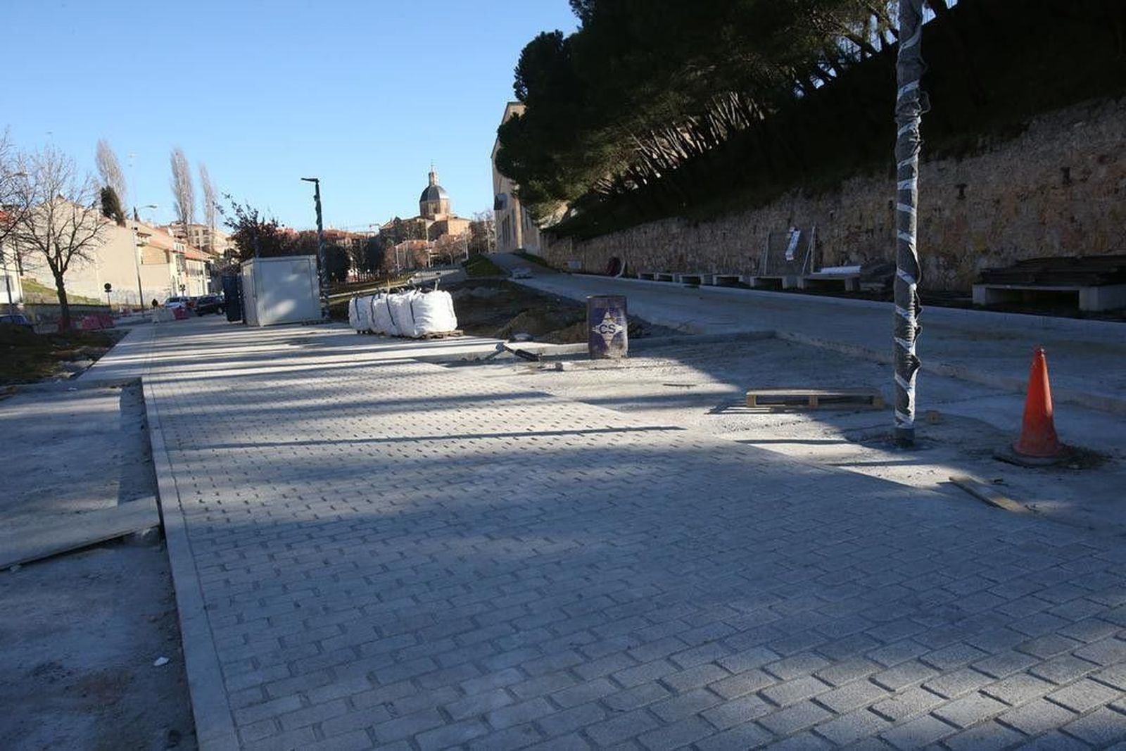 Obras de reforma de la Vaguada