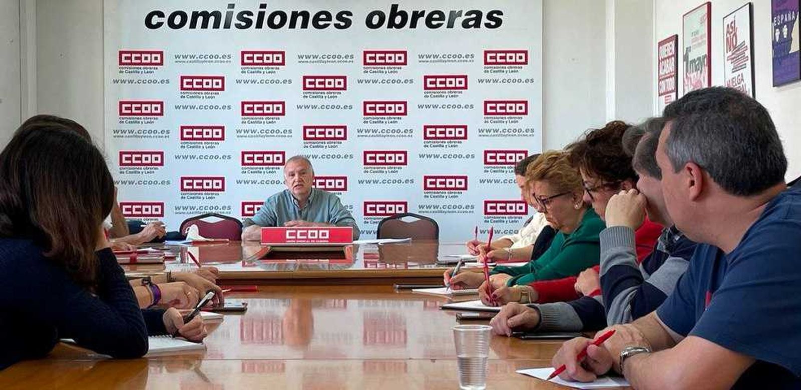 Asamblea de CCOO Zamora para informar del acuerdo de las pensiones