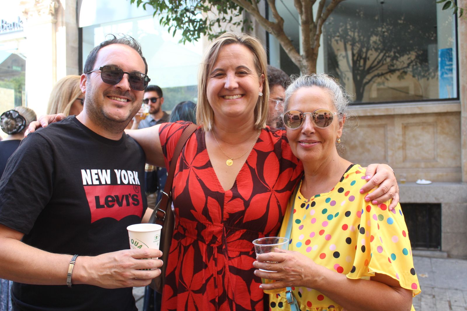 Ambiente en la Feria de Día en el mediodía de este sábado