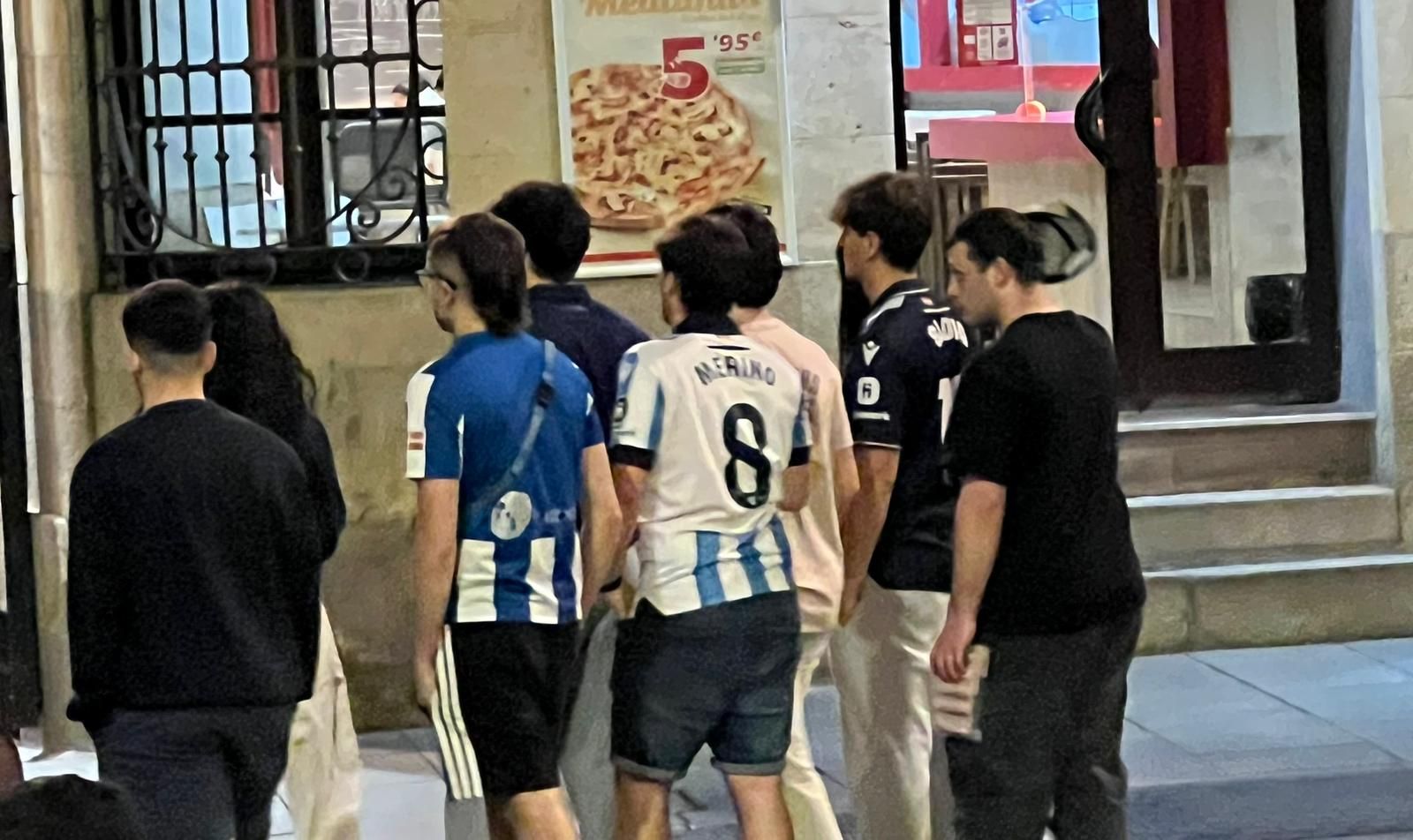Aficionados de la Real Sociedad en Salamanca