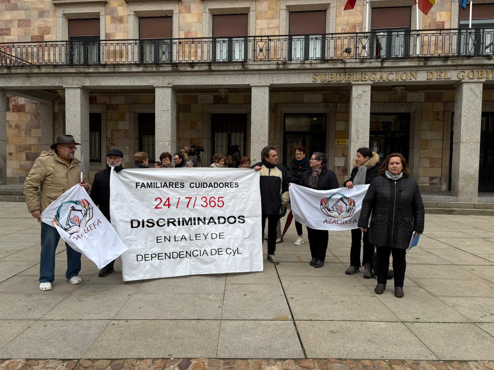 Un instante de la concentración