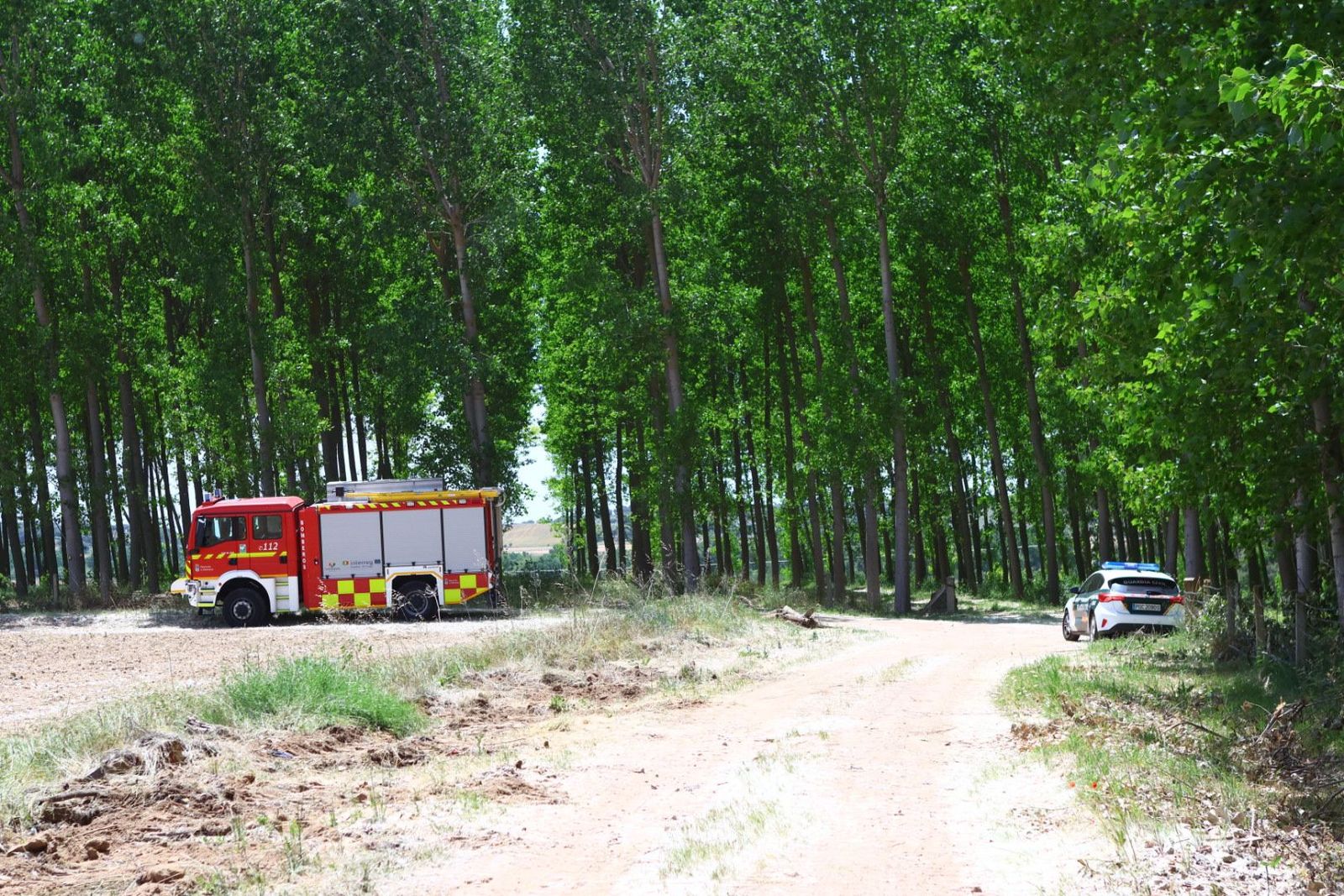 Incendio en Valverdón