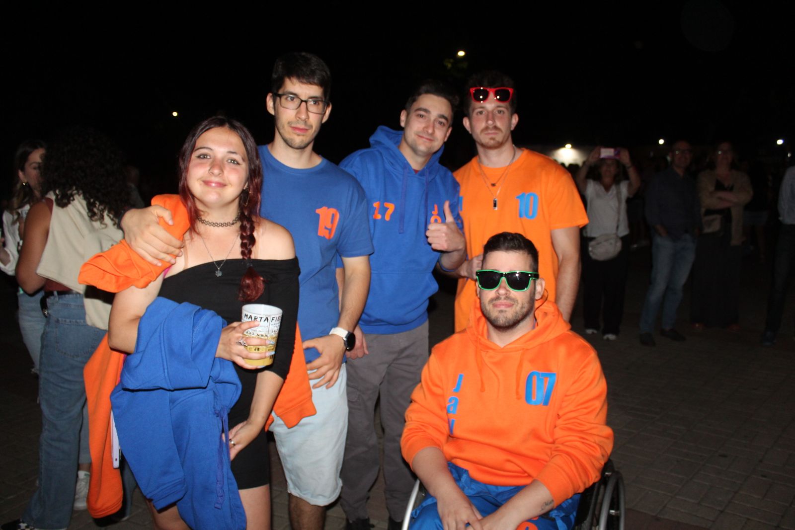 Salamanca de noche, sábado 26 de julio