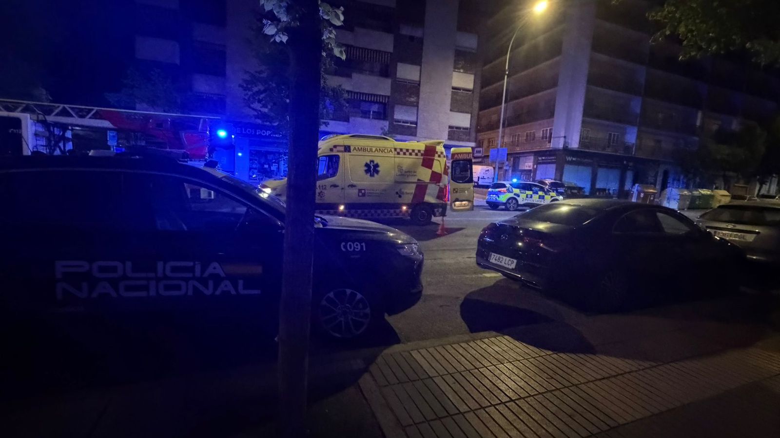 Incendio Paseo de la Estación