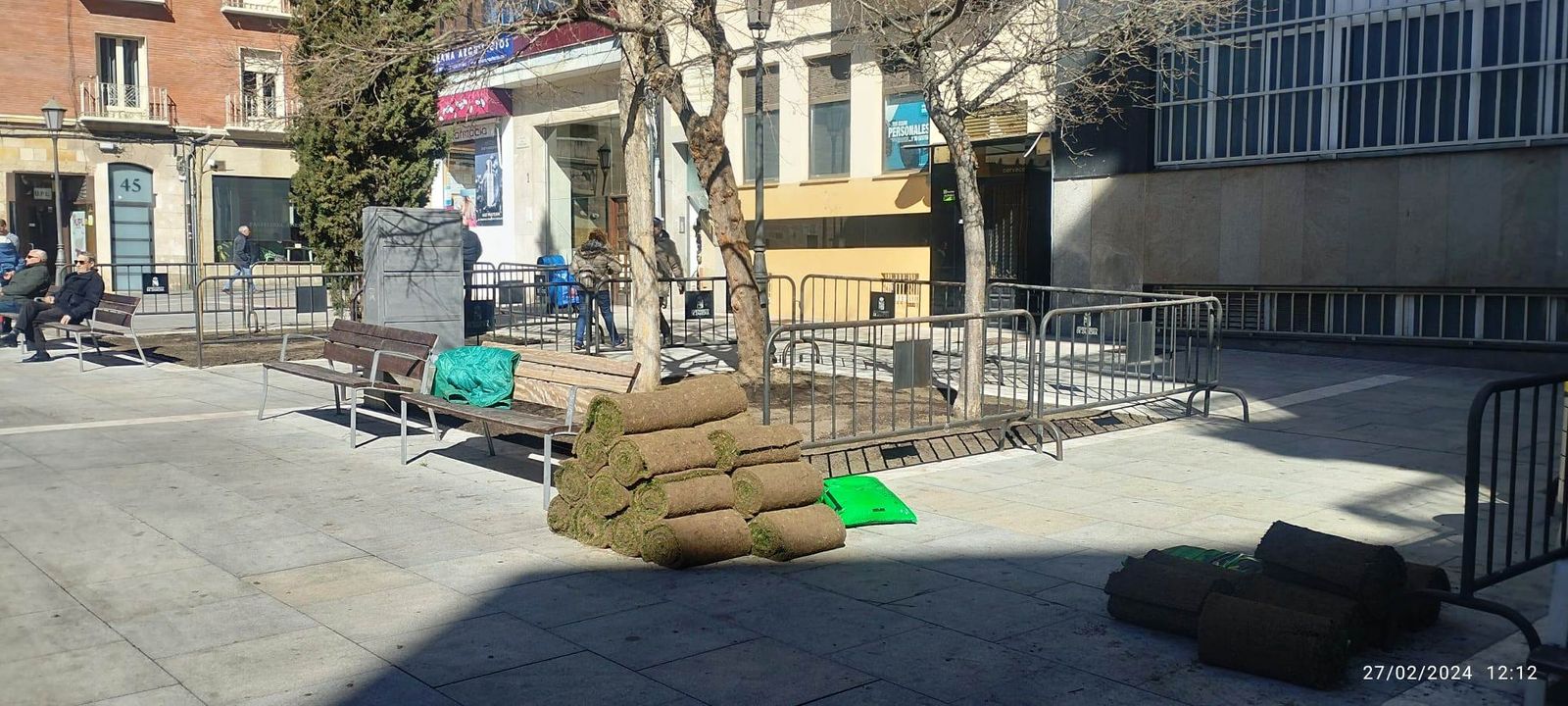 Lavado de cara para la plaza del Maestro de la capital Lavado de cara para la plaza del Maestro de la capital