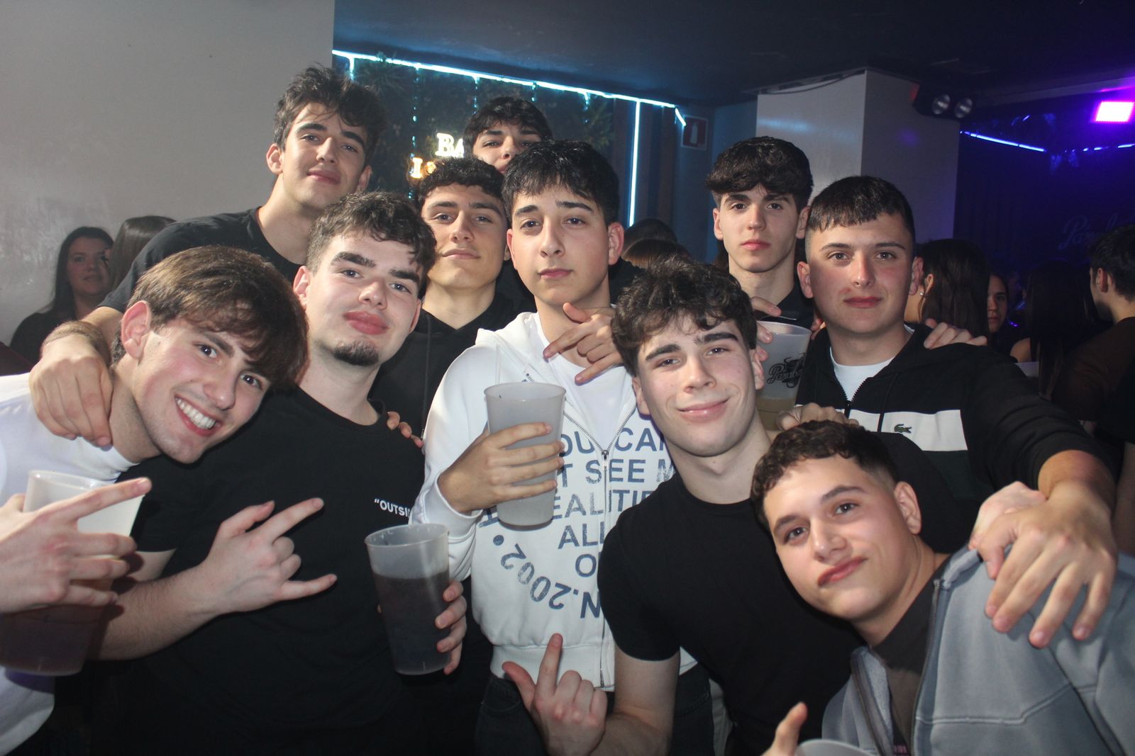 Salamanca de noche, sabado 28 de febrero