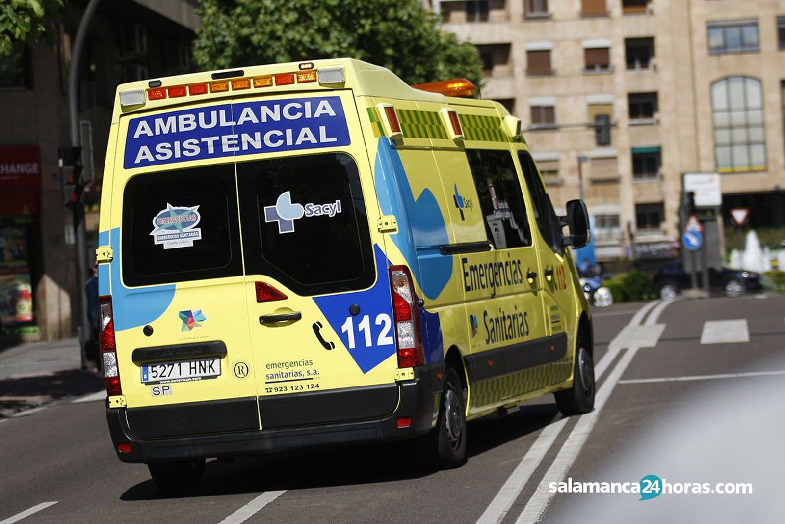 Ambulancia emergencias 112