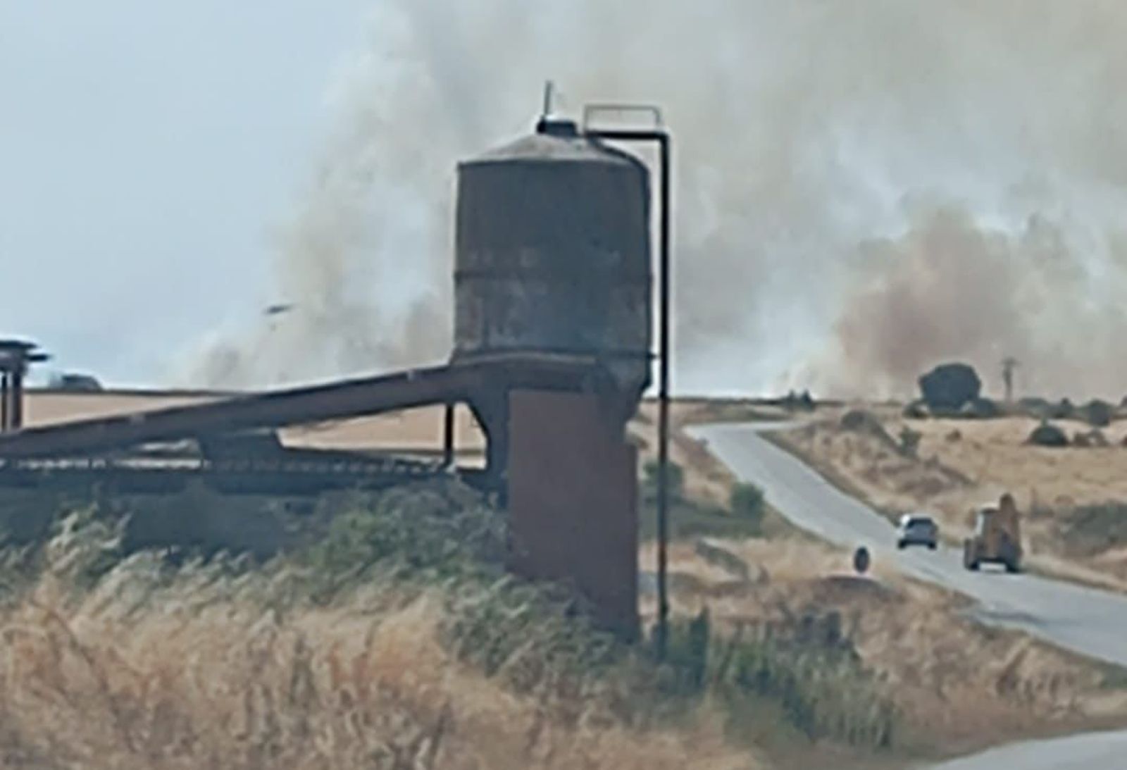 Incendio de nivel 1 en Moronta