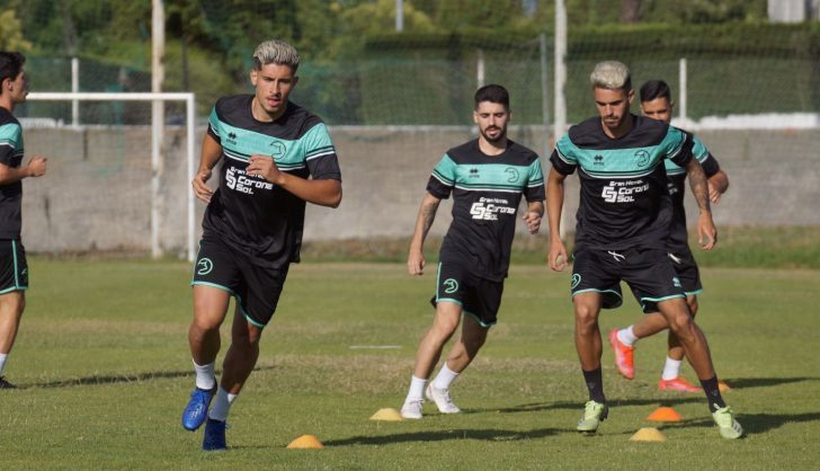 Brayan Mejía, en un entrenamiento con Unionistas / FOTO: SALAMANCA24HORAS.COM