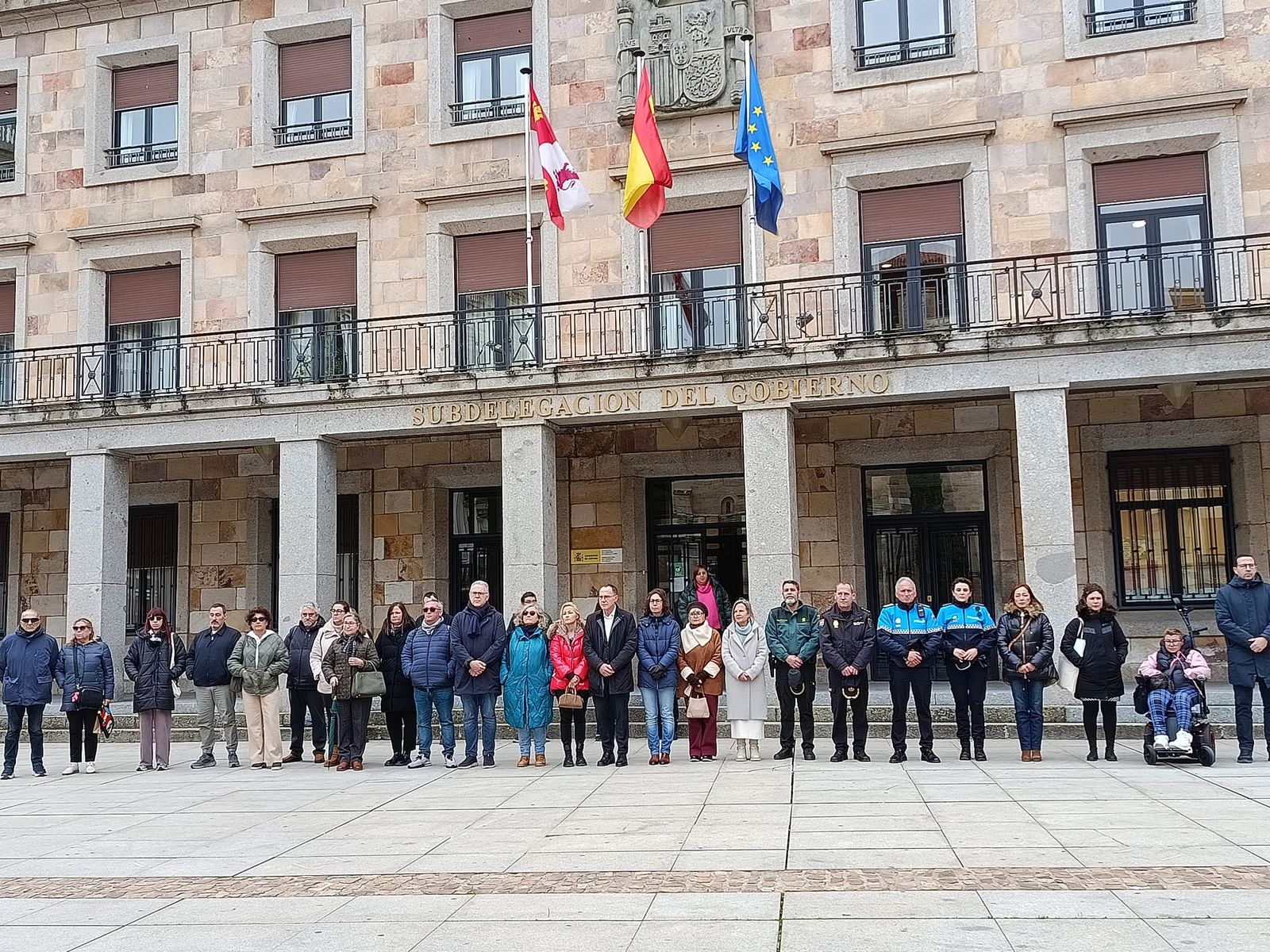 Minuto de silencio Zamora