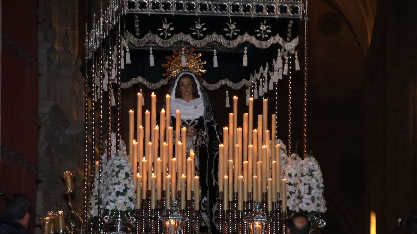 Procesión de la Hermandad de la Virgen de la Soledad
