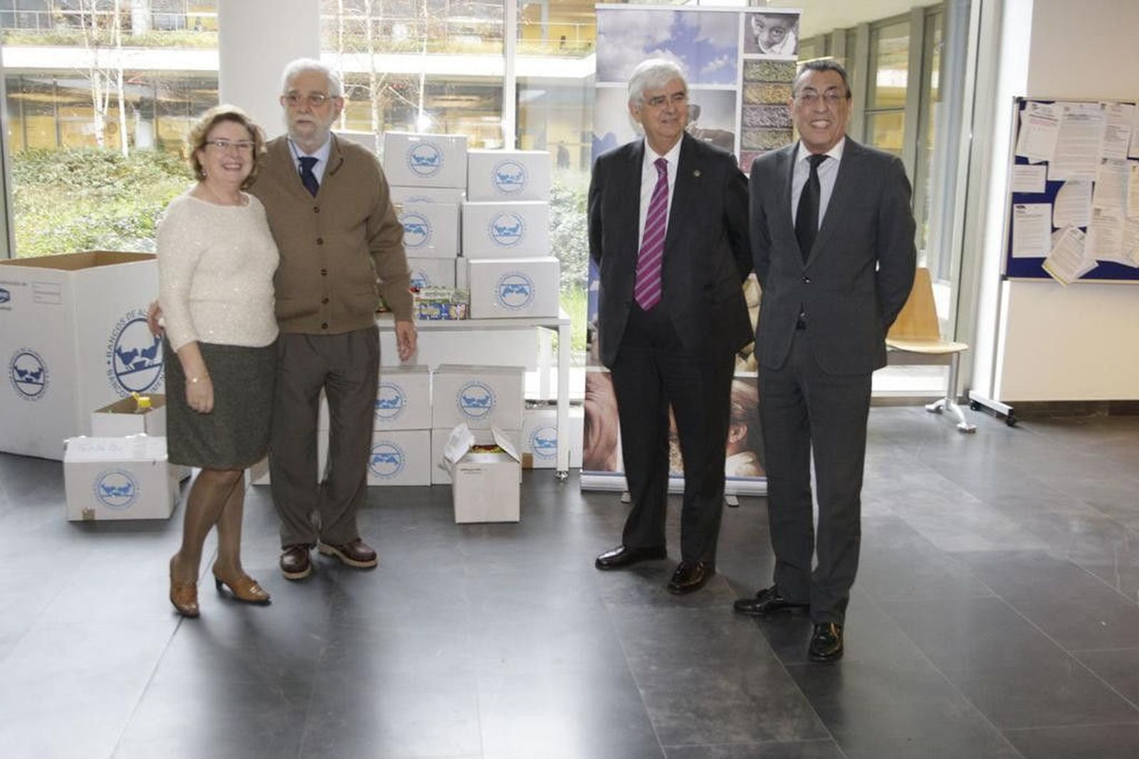 Recogida de alimentos de la Junta