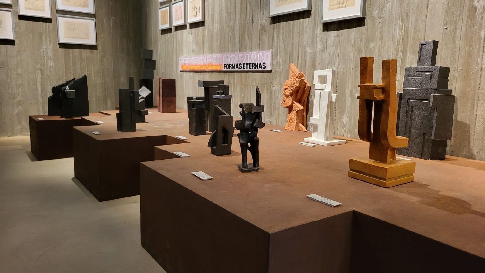 El taller de cerámica de Villamayor homenajea a Ángel Mateos (1)