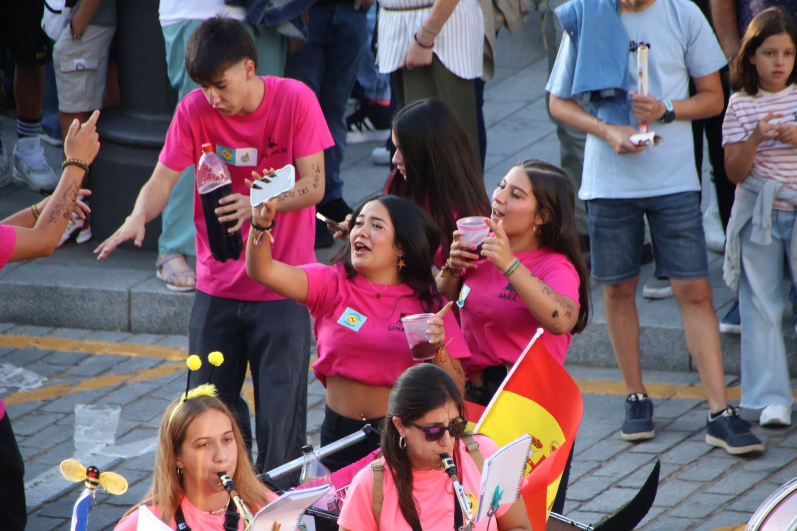 Béjar, pasacalles de Peñas y pregón