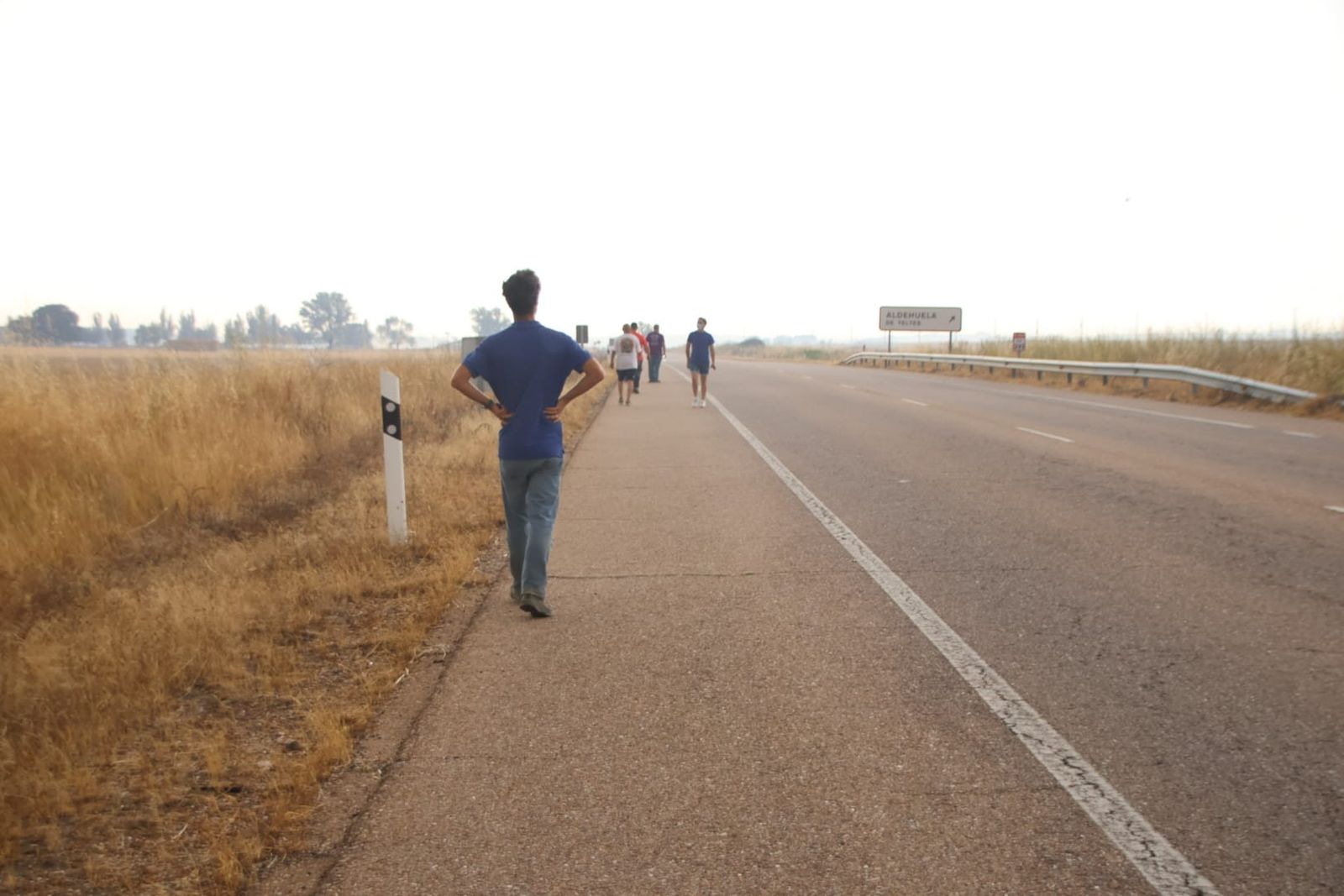 Un incendio de nivel 2 afecta al entorno rural de Martín de Yeltes