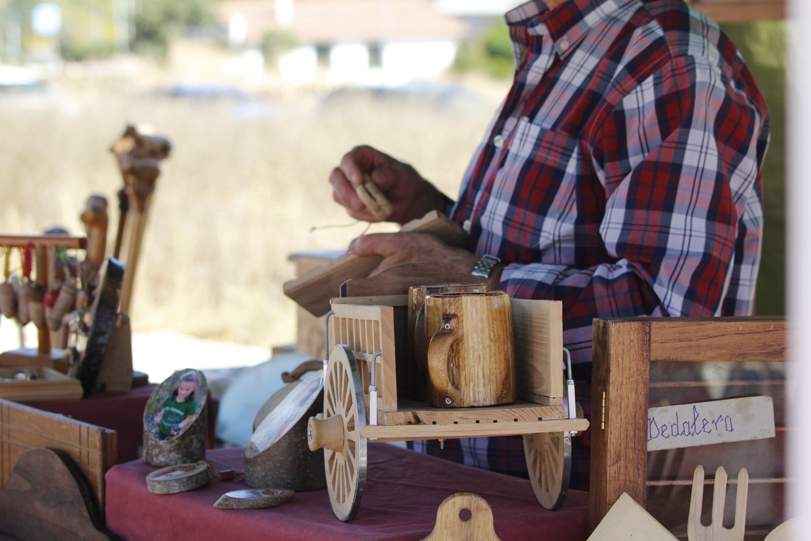 Vísperas nupciales apertura mercado en Aldeatejada