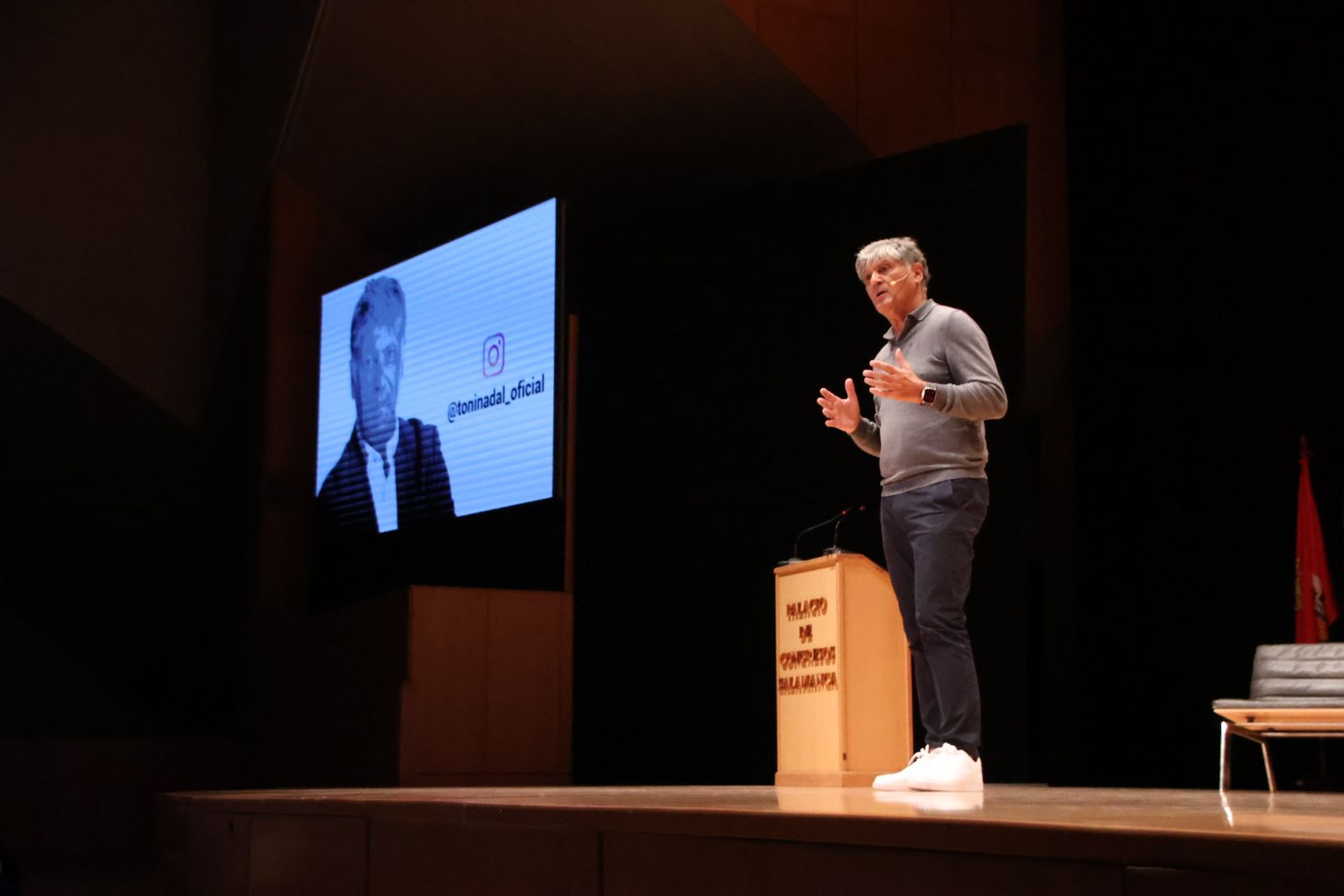Jornada sobre Educación en Valores impartida por el entrenador y preparador Toni Nadal